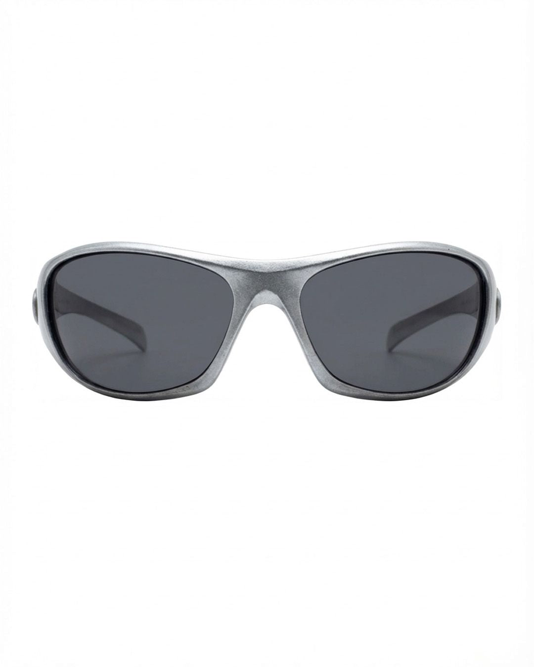 Lunette de vitesse Y2K - Galapala G003⎜PRISM - monture grise - verres noirs - vue de face