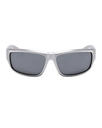 Lunettes originales Y2K - Galapala G005⎜FORGE - monture argentée - verres argentés - vue de face