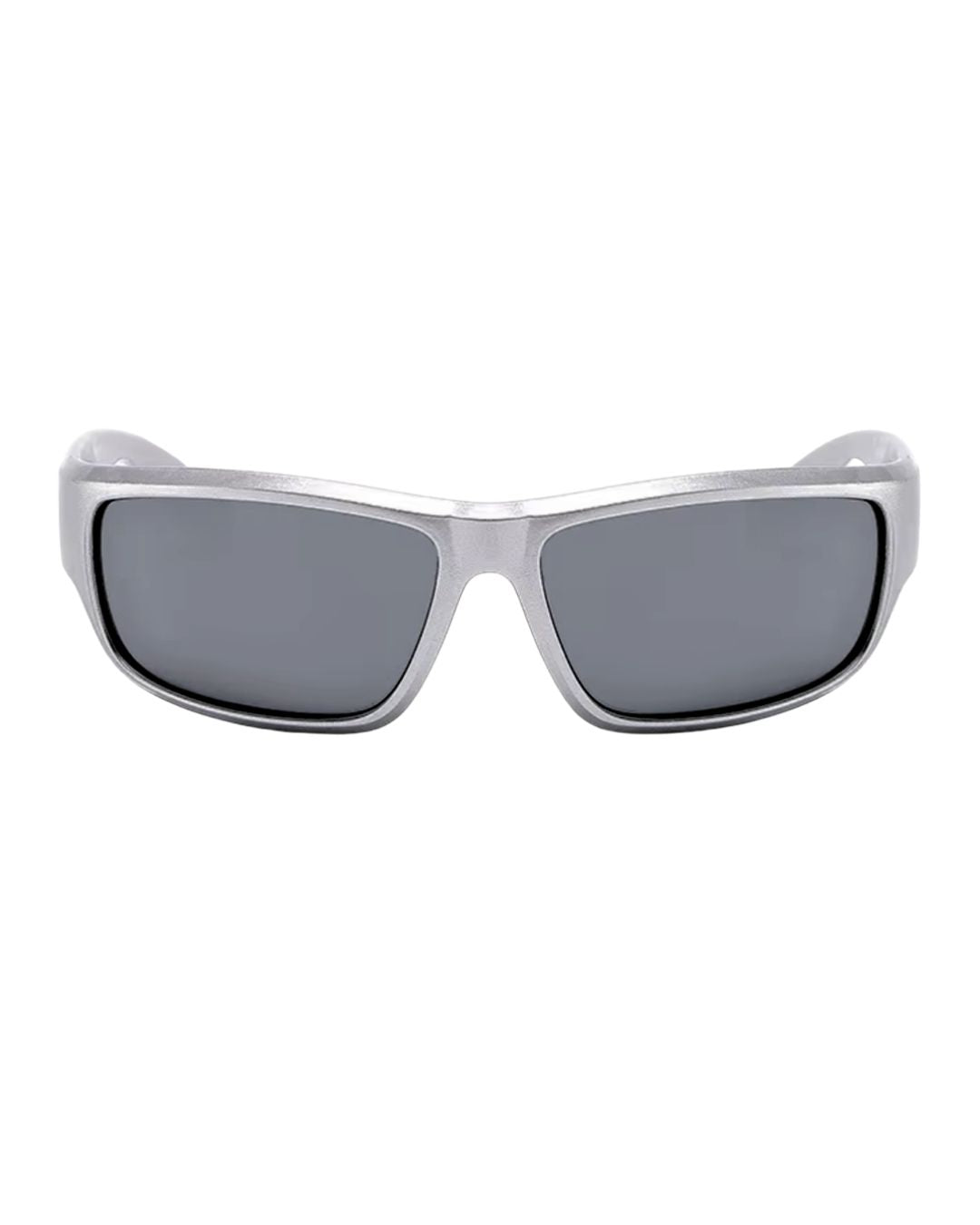 Lunettes originales Y2K - Galapala G005⎜FORGE - monture argentée - verres argentés - vue de face