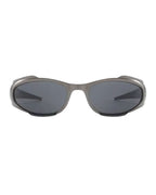 Lunette de vitesse techno - Galapala G015⎜PHANTOM - monture bronze - verres noirs - vue de face