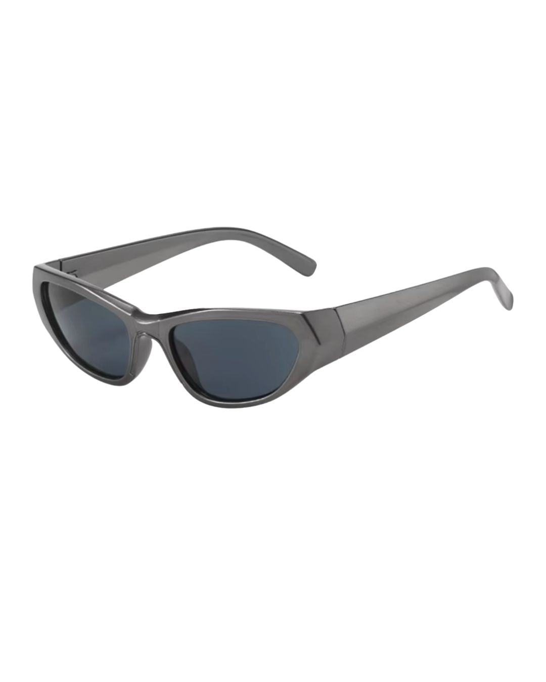 Lunettes originales Y2K - Galapala G016⎜CYPHER - monture bronze - verres noirs - vue de profil
