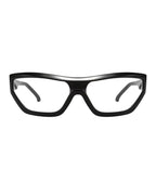 Lunette noir originale - Galapala G017⎜SKIM - monture noire - verres transparents - vue de face