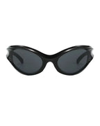 Lunette de vitesse originale - Galapala G019⎜MOVEN - monture noire - verres noirs - vue de face