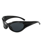 Lunette de vitesse originale - Galapala G019⎜MOVEN - monture noire - verres noirs - vue de profil