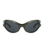 Lunette de vitesse originale - Galapala G019⎜MOVEN - monture bronze - verres noirs - vue de face