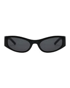 Lunette noir originale - Galapala G020⎜ATMOS - monture noire - verres noirs - vue de face